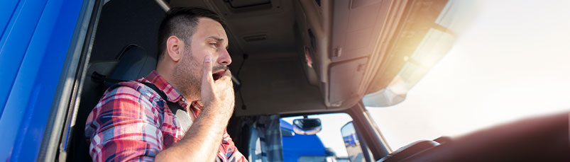 Tired driver