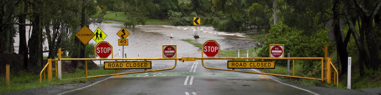 Where possible operators should avoid travelling in flooded zones