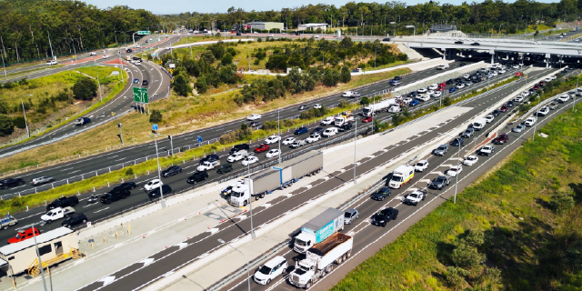 Image of aerial traffic