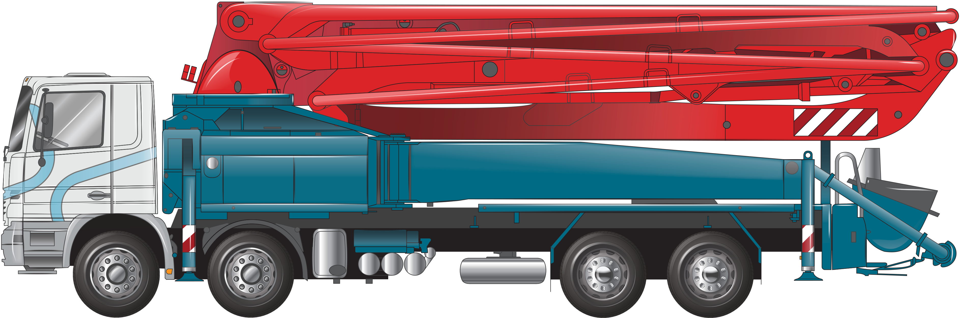 An example of a concrete Pump