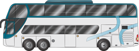 Controlled access bus 1-1 axle