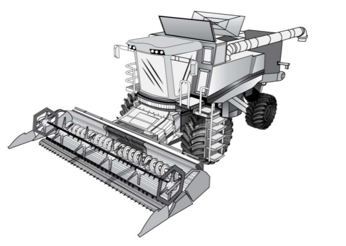 example of a Combine Harvester 