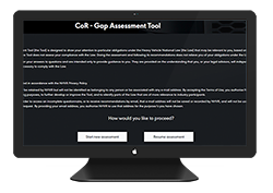 CoR Gap Assessment Tool