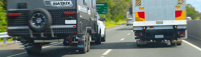 New safety campaign for truckies and caravaners to co-exist