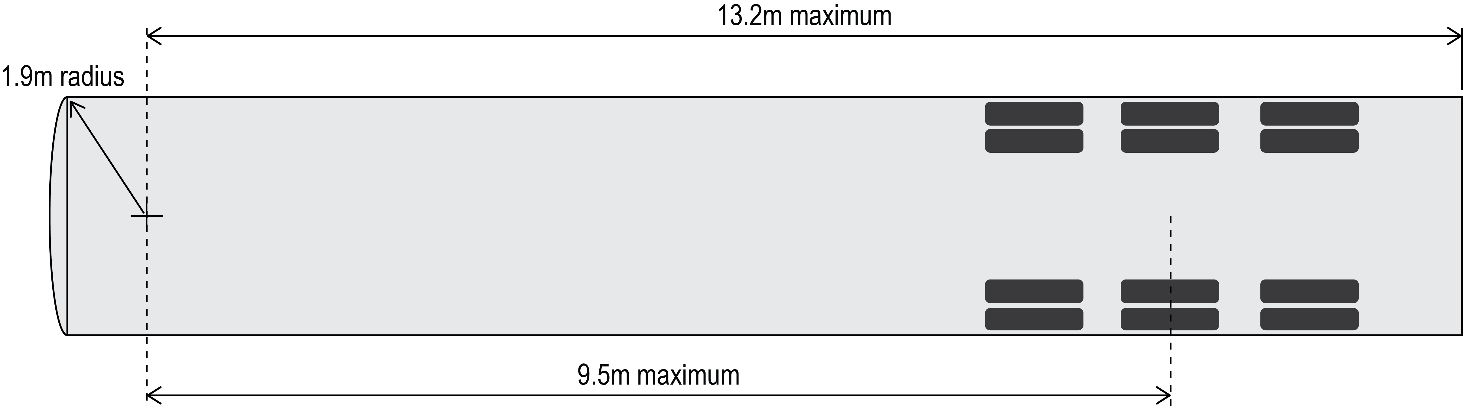 Example of a semitrailers articulation point