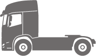 An example of a prime mover - single drive axle (dual tyres)