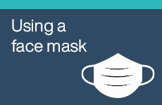 Using a face mask