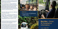 Bus Hire - Driver and Compliance Information