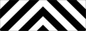 image is a visual representation of the black warning sign definition above