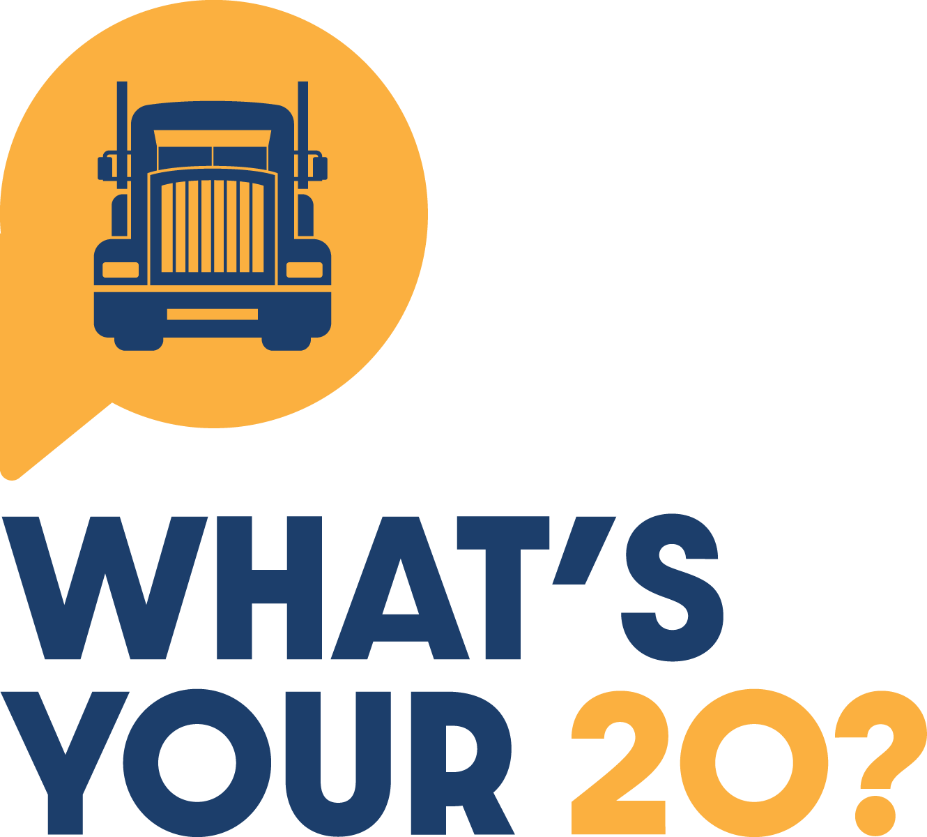 What's your 20? logo.