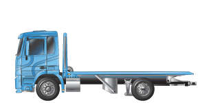 Image is off a two axle small rigid truck